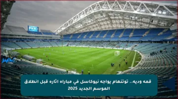 🔥 قمة ودية.. توتنهام يواجه نيوكاسل في مباراة إثارة قبل انطلاق الموسم الجديد 2025